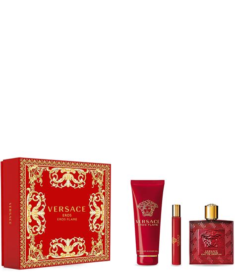 versace eros gift set dillards|versace eros flame gift set.